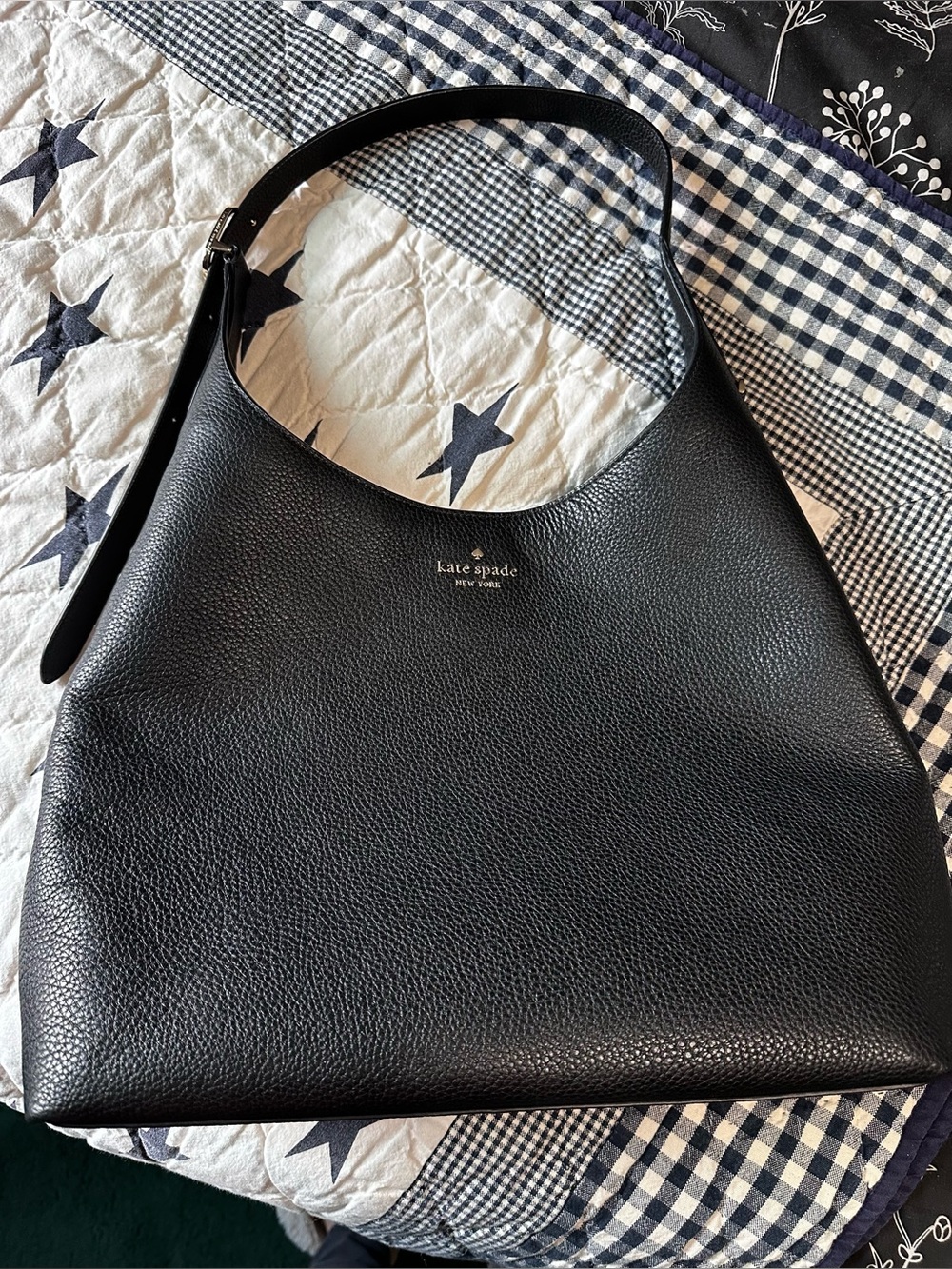 Kate Spade Black 454 Large Shoulder Bag